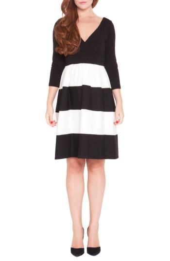 Women's Olian 'caroline' Maternity Dress - Black