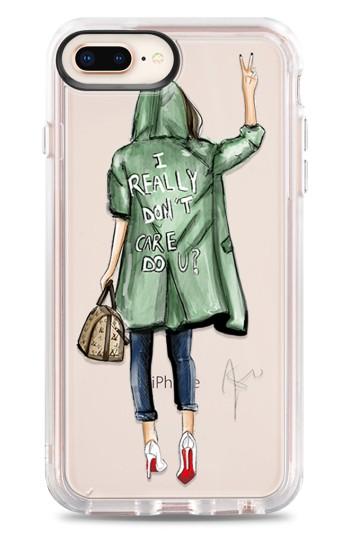 Casetify I Really Don't Care Iphone 7/8 & 7/8 Case - Green