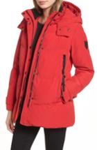 Women's Vince Camuto Quilted Puffer Jacket - Red