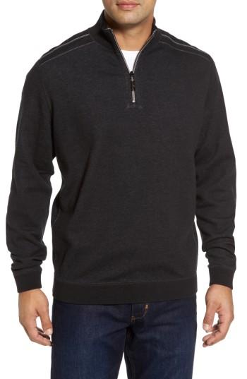 Men's Tommy Bahama Flip Drive Quarter Zip Pullover