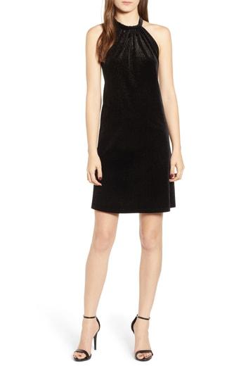 Women's Bishop + Young Talia Glittering Halter Dress - Black