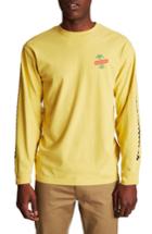 Men's Brixton Tosh Long Sleeve T-shirt - Yellow