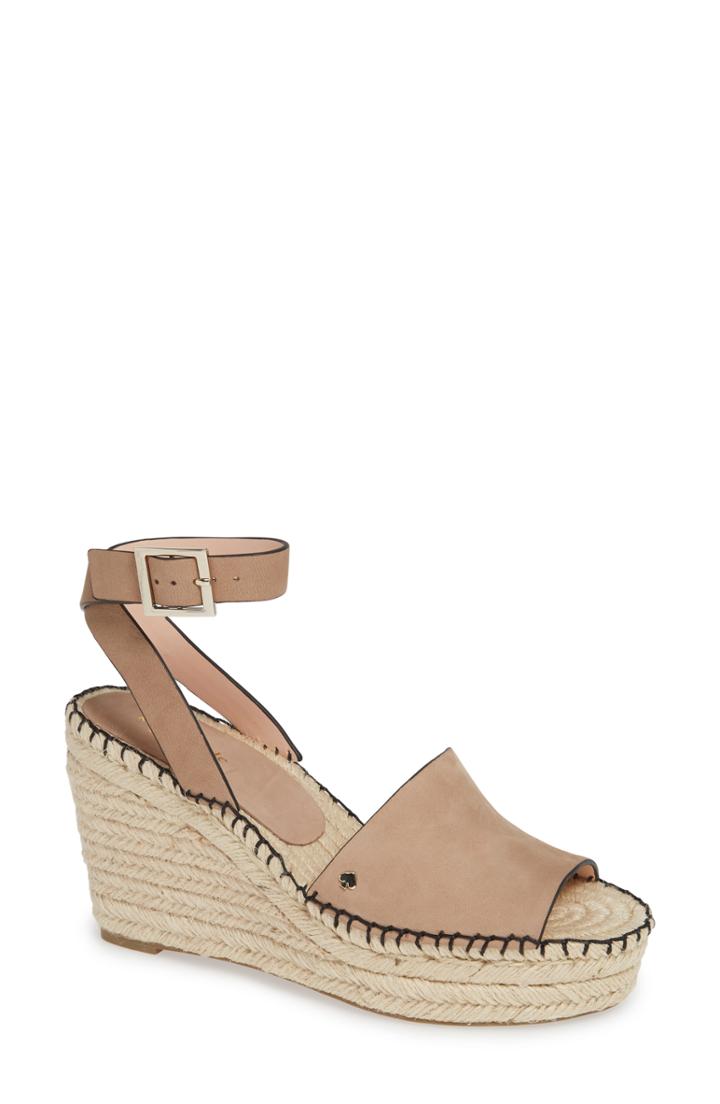 Women's Kate Spade New York Felipa Wedge Sandal M - Beige
