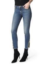 Women's Joe's Icon Embellished Slit Ankle Skinny Jeans