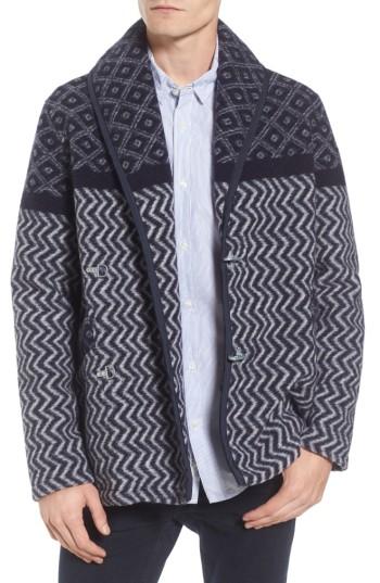 Men's Scotch & Soda Blanket Jacket - Blue