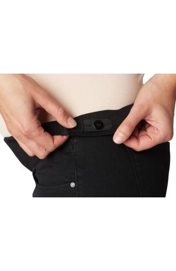 Women's Supermom Under The Belly Skinny Maternity Jeans - Black
