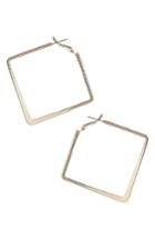 Women's Bp. Small Square Hoop Earrings