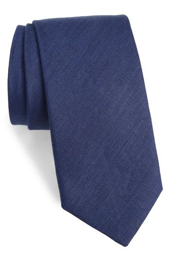 Men's Bonobos Solid Linen Tie