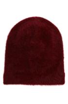 Women's Parkhurst Slouchy Angora Beanie - Burgundy