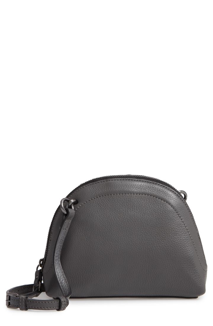 Vince Camuto Katja Leather Half-moon Crossbody Bag -