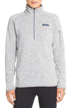 Women's Patagonia Better Sweater Zip Pullover - White