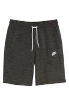 Men's Nike Legacy Knit Shorts, Size - Black