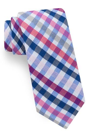 Men's Ted Baker London Circus Check Cotton & Silk Tie