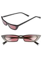Women's Kendall + Kylie Vivian 51mm Extreme Cat Eye Sunglasses - Black