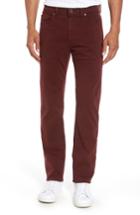 Men's Fidelity Denim Jimmy Havana Slim Straight Leg Twill Pants X 34 - Red