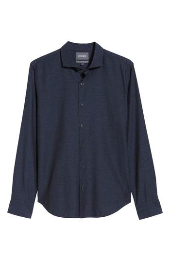 Men's Bonobos Unbutton Down Slim Fit Sport Shirt, Size R - Blue