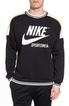 Men's Nike Nsw Archive Sweatshirt - Black