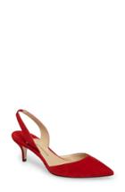 Women's Paul Andrew 'rhea' Slingback Pump Us / 40eu - Red