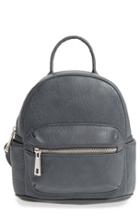 Street Level Faux Leather Backpack -