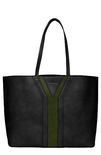 Urban Originals Streetstyle Faux Leather Tote - Black