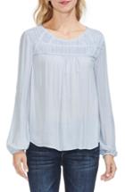 Women's Vince Camuto Pleat Yoke Blouse - Blue