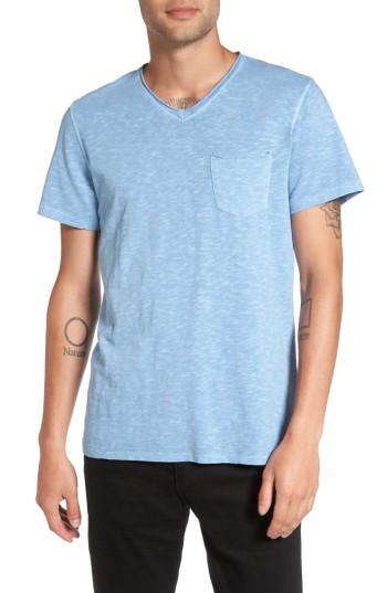 Men's Treasure & Bond Slub V-neck T-shirt - Blue