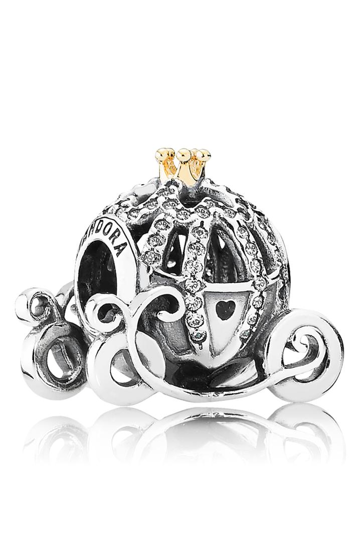 Women's Pandora Disney Cinderella's Pumpkin Coach Charm