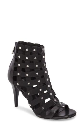 Women's Michael Michael Kors Sherry Open Toe Bootie