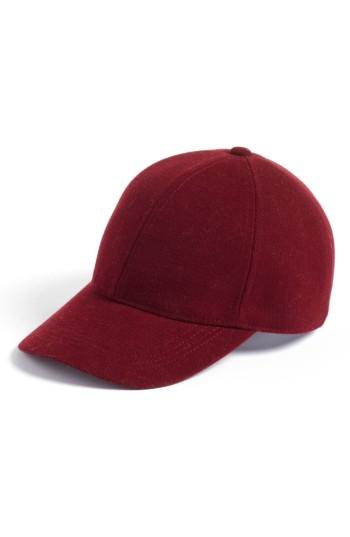 Women's Treasure & Bond Adjustable Baseball Cap - Burgundy
