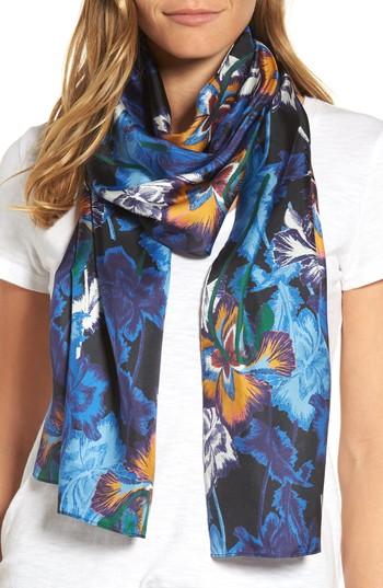 Women's Echo Stems For Days Silk Scarf