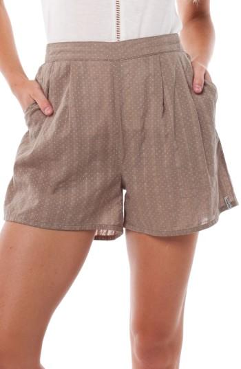 Women's Rhythm Messina Cover-up Shorts - Brown