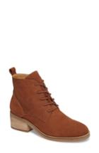 Women's Lucky Brand Tamela Lace-up Bootie .5 M - Brown