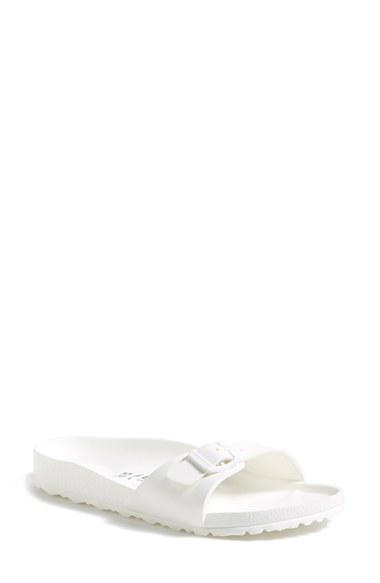 Women's Birkenstock 'essentials - Madrid' Slide Sandal -8.5us / 39eu B - White