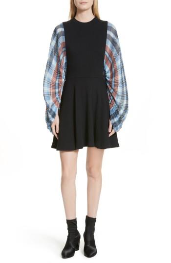 Women's Opening Ceremony Plaid Flare Dress