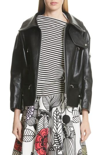Women's Junya Watanabe Leather Jacket - Black
