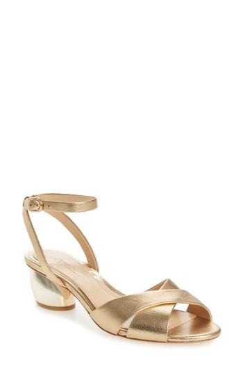 Women's Imagine By Vince Camuto Leven Sandal M - Metallic