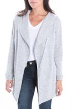 Women's Kut From The Kloth Taina Asymmetrical Knit Jacket - Grey