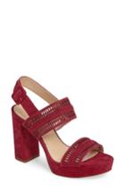 Women's Vince Camuto Jazelle Slingback Platform Sandal M - Red