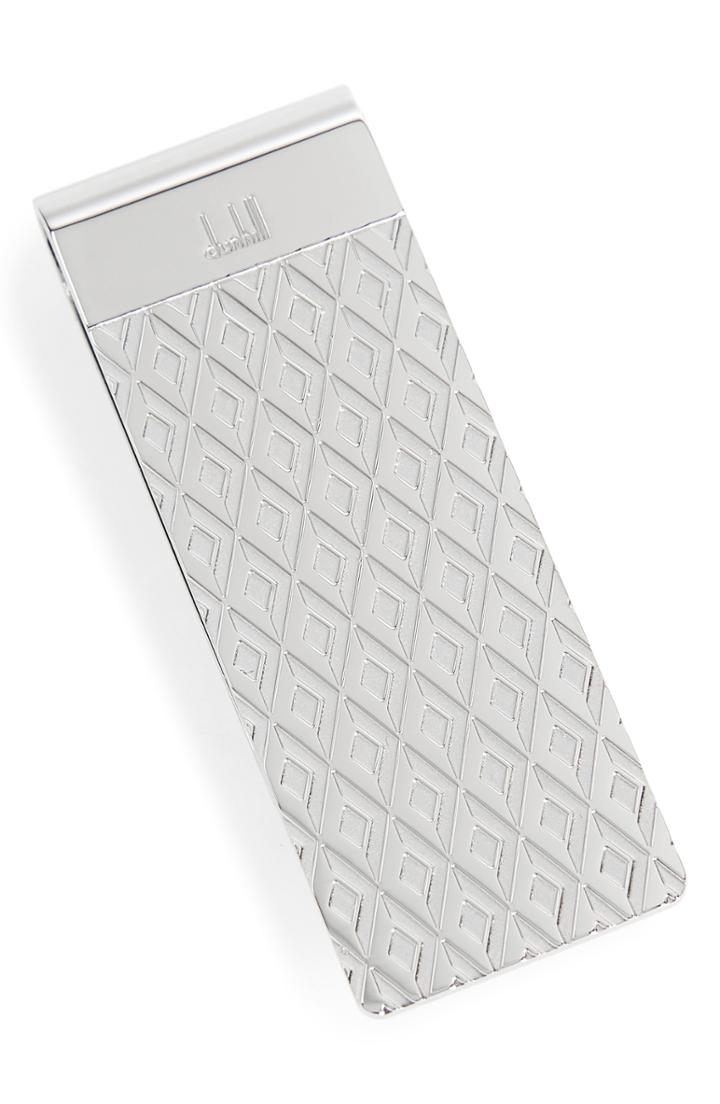 Men's Dunhill Engine Turn Money Clip