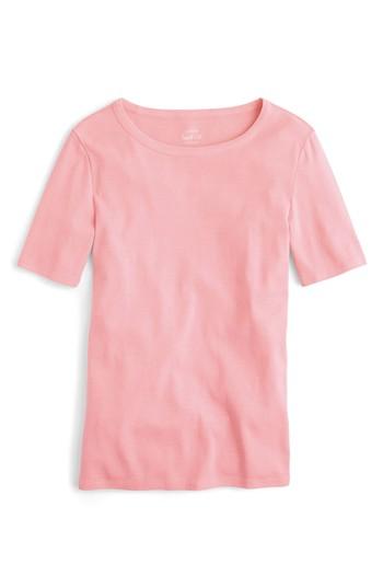 Women's J.crew New Perfect Fit T-shirt - Pink