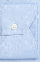 Men's Canali Trim Fit Solid Dress Shirt - Blue