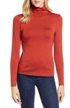 Women's French Connection Fira Mock Neck Top - Brown