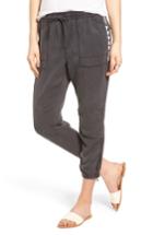 Women's Pam & Gela Beaded Crop Pants, Size - Grey