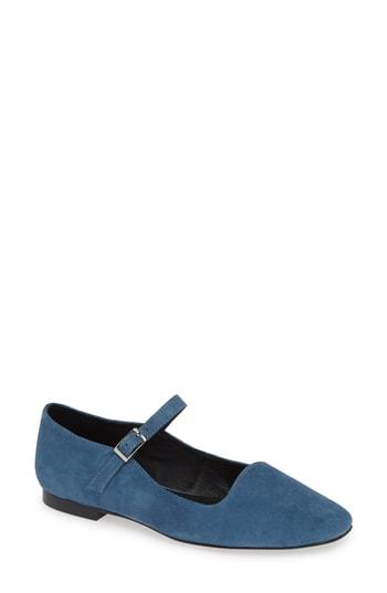 Women's Jeffrey Campbell Mary Jane Flat M - Blue