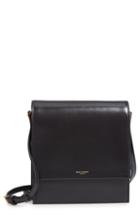 Saint Laurent Sao Leather Shoulder Bag - Black