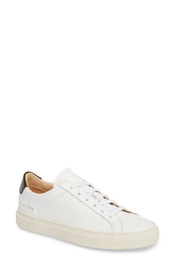 Women's Common Projects Retro Low Top Sneaker Us / 35eu - White