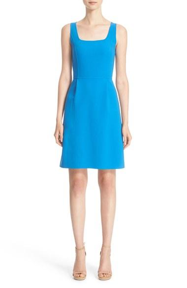 Women's Michael Kors Wool Blend Shift Dress