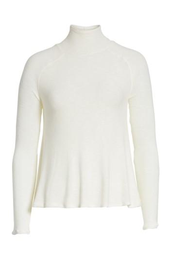 Women's Free People Weekends Snuggle Turtleneck - Ivory