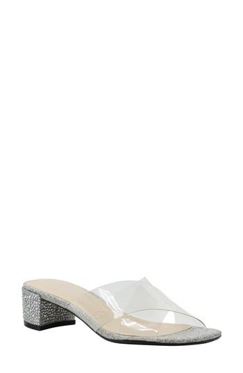 Women's J. Renee Cindee Slide Sandal .5 B - Metallic