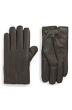 Men's Ted Baker London Leather Gloves - Brown